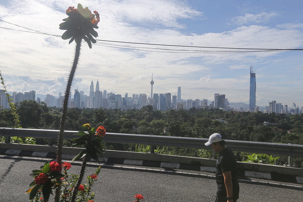 A view of the city skyline in Kuala Lumpur August 17, 2021. u00e2u20acu2022 Picture by Yusof Mat Isa