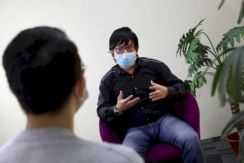 John Shepherd Lim, the chief well-being officer of Singapore Counselling Centre, said that the pandemic will greatly intensify underlying issues that people, and students, are facing. — TODAY file pic