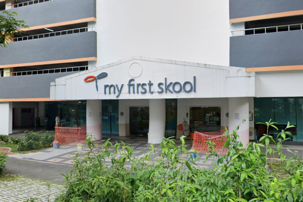 My First Skool located at Block 54 Chin Swee Road has a cluster of coronavirus infections. u00e2u20acu2022 Picture via Google