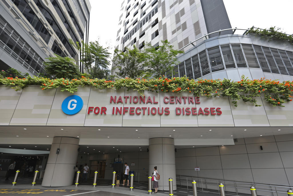 The National Centre for Infectious Diseases in Singapore. According to the Ministry of Health, two more seniors have died from complications due to Covid-19. u00e2u20acu2022 TODAY pic