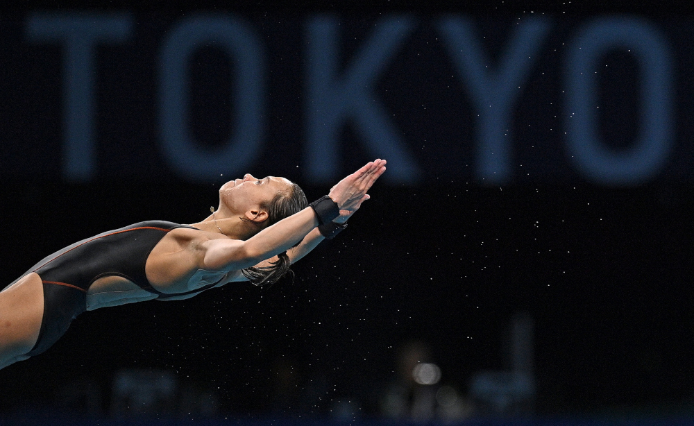 Malaysiau00e2u20acu2122s Pandelela Rinong competes in the womenu00e2u20acu2122s 10m platform diving final event during the Tokyo 2020 Olympic Games at the Tokyo Aquatics Centre in Tokyo, August 5, 2021. u00e2u20acu2022 AFP picnn