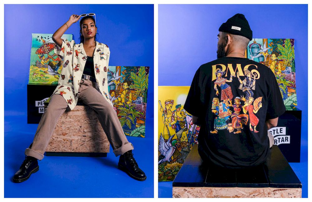 All proceeds from the PMC x Lim Anuar collection will be channelled to Lim to contribute to the deaf artist’s livelihood. — Picture courtesy of Pestle & Mortar Clothing