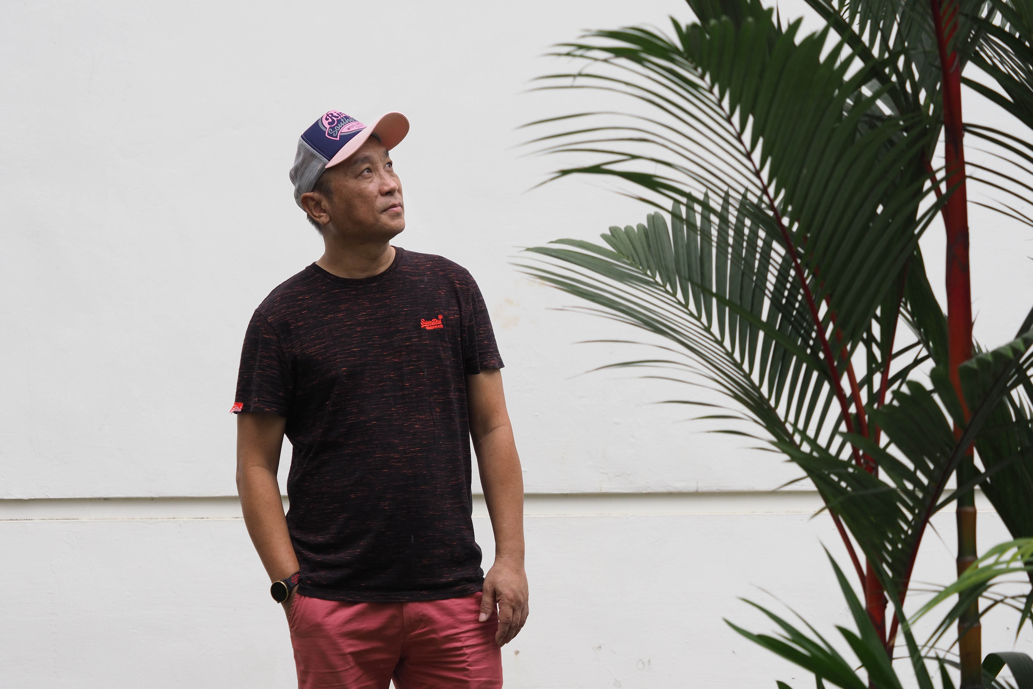 Sam Tan (pictured) is father to two daughters aged 22 and 19.