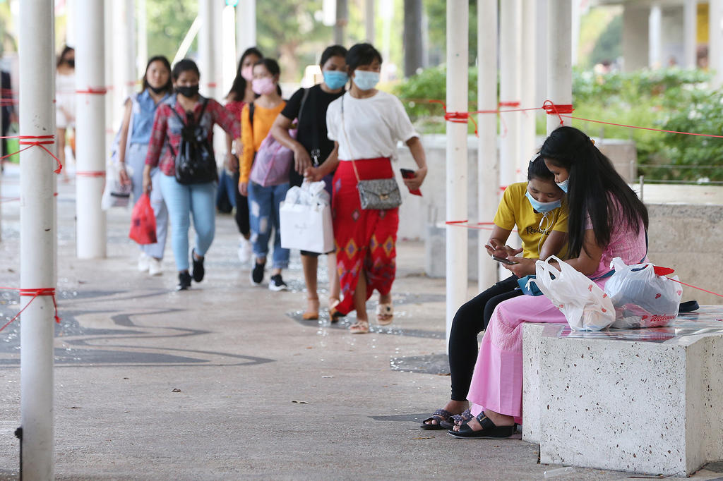 A half-yearly medical examination will be done without the presence of employers or representatives to allow the foreign domestic workers to speak up if they need help. u00e2u20acu201d TODAY pic