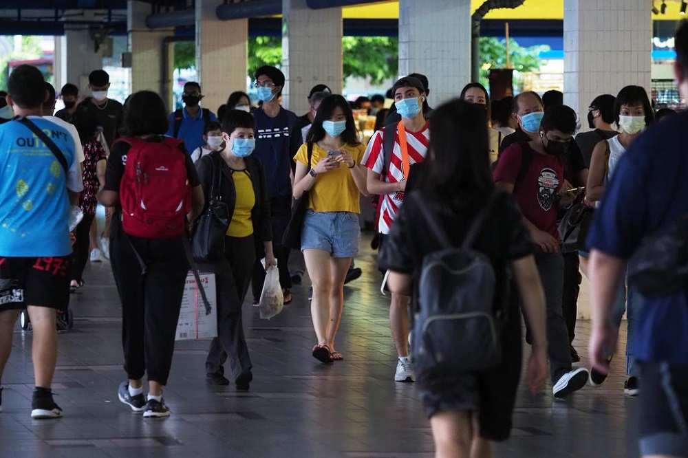 MoH said that Singapore yesterday recorded 61 new locally transmitted Covid-19 cases, including 17 that are not linked to earlier detected infections. u00e2u20acu2022 TODAY pic