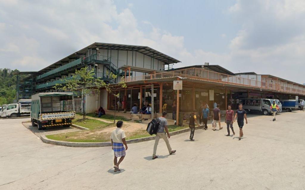 The cluster at the North Coast Lodge dormitory in Woodlands now has 62 Covid-19 cases thus far. u00e2u20acu2022 Picture via Google Maps