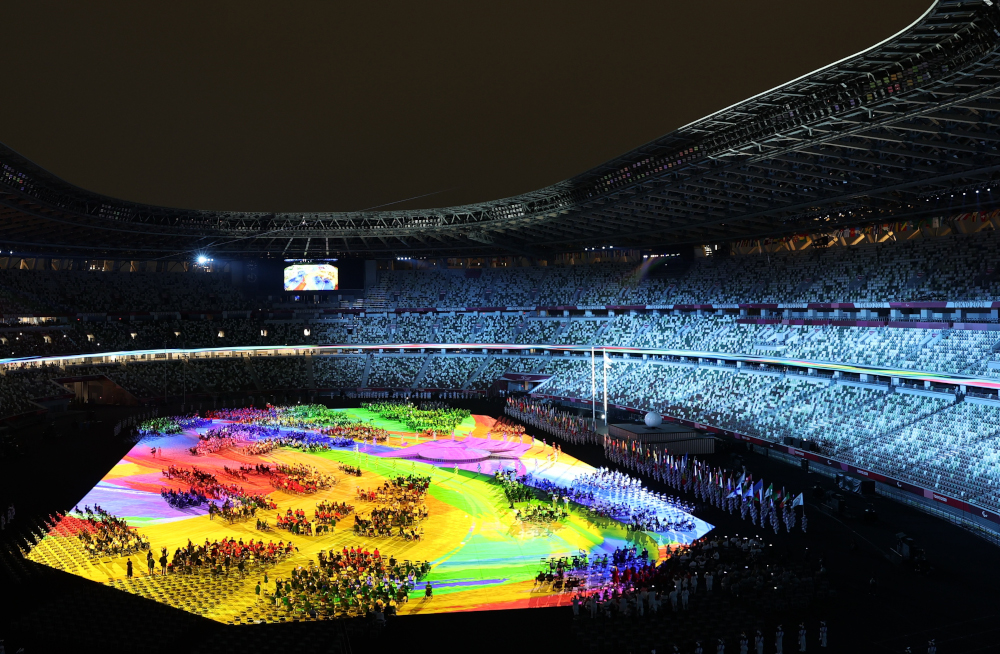The Tokyo 2020 Paralympic Games Opening Ceremony at the Olympic Stadium, Tokyo, August 24, 2021. u00e2u20acu201d Reuters pic 