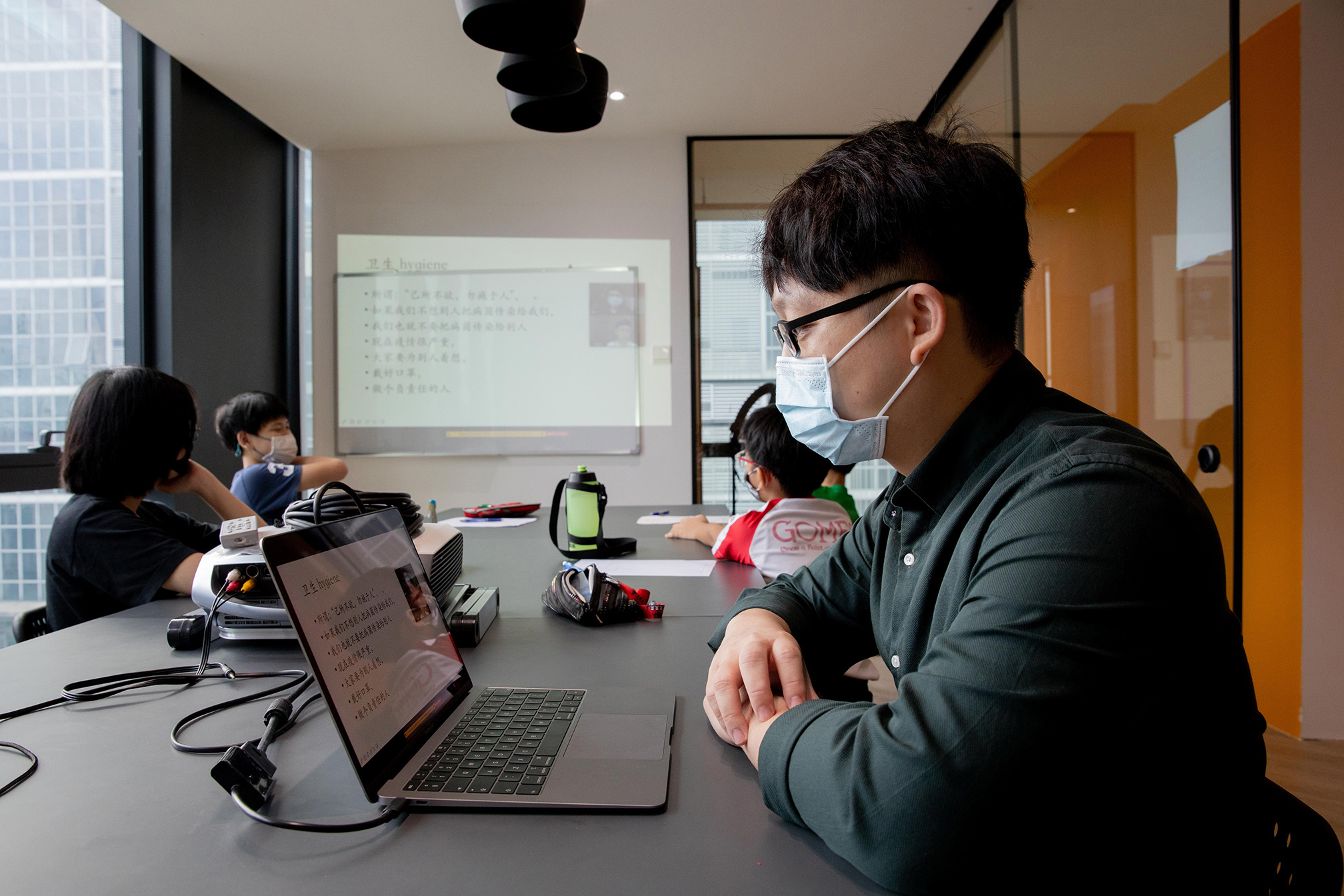 Student enrolment over the past 18 months at SLC School of Language and Communication had grown by 50 per cent, with principal Ben Lee (pictured) attributing it to the implementation of HBL. The centre specialises in English and Chinese tuition.