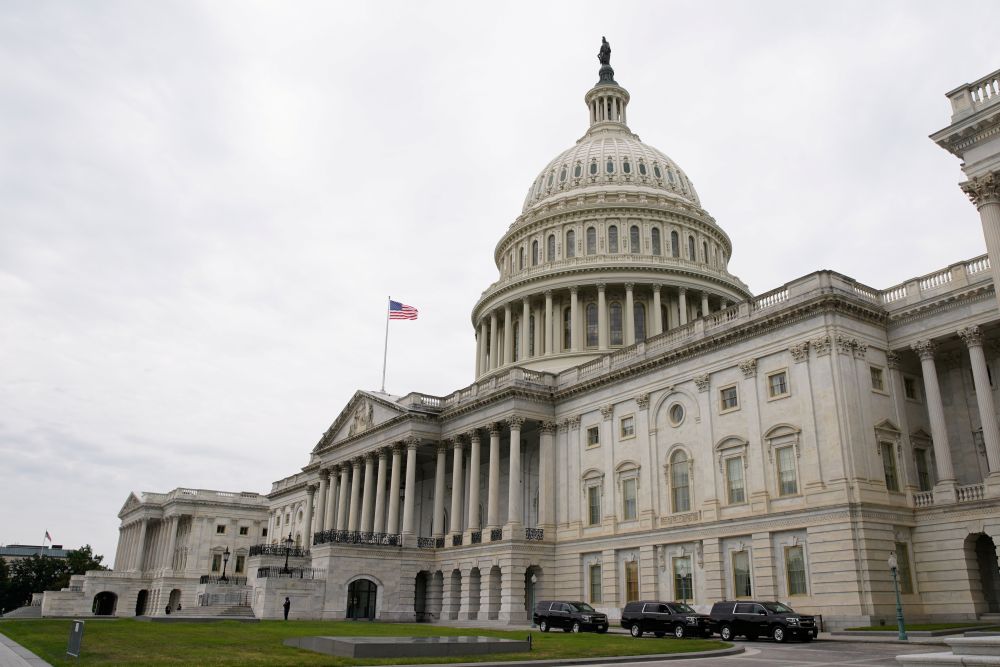 Vehicles are parked outside the US Capitol building the morning the Senate returned to session in Washington DC July 31, 2021. u00e2u20acu201d Reuters pic
