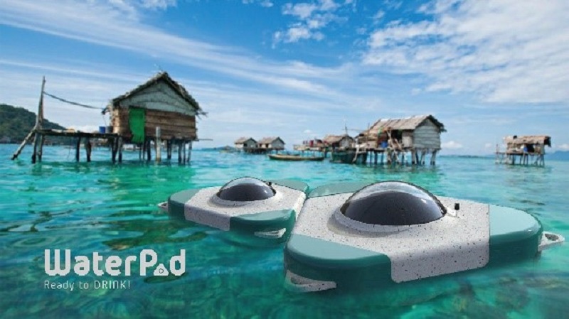 The WaterPod is a cost-effective and sustainable desalination invention that will help sea communities like the Bajau in Sabah. u00e2u20acu2022 Picture courtesy of James Dyson Award