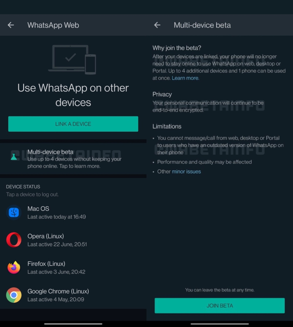 It is also working to let users backup their chat backups to the cloud with end-to-end encryption. — SoyaCincau pic