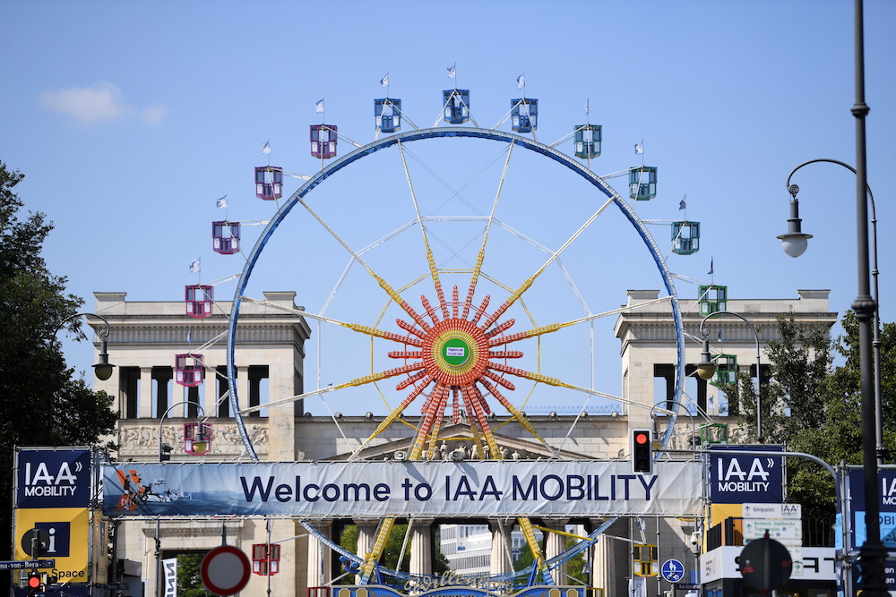 A general view of preparations for the Munich Motor Show IAA Mobility 2021 in Munich, Germany September 5, 2021. u00e2u20acu201d Reuters pic