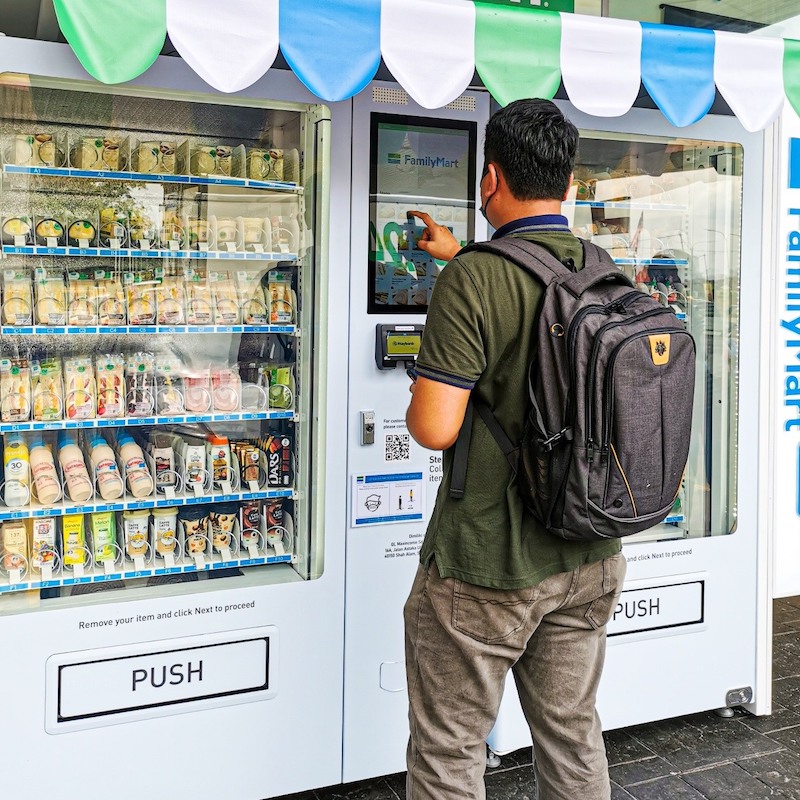 Many Facebook users are hoping that more of the vending machines will be placed at various hospitals and in public places. u00e2u20acu201d Picture via Facebook/FamilyMart Malaysia