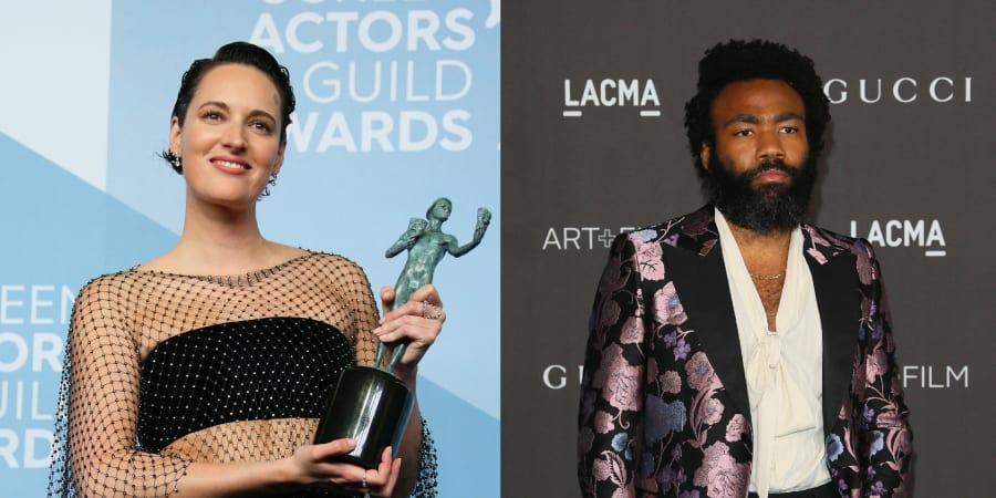 Phoebe Waller-Bridge and Donald Glover are both under contract at Amazon. u00e2u20acu201dAFP pix 