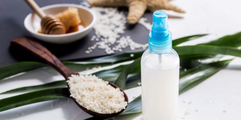 TikTok users are going crazy for rice water, whether for skin or hair. u00e2u20acu201d Picture by 5./15 WEST / Getty Images