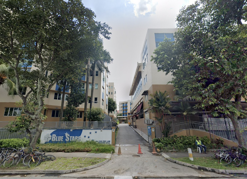 A Covid-19 cluster at Blue Stars Dormitory in Boon Lay has 53 cases after 46 were added on Sept 16, 2021. u00e2u20acu201d Screengrab from Google maps