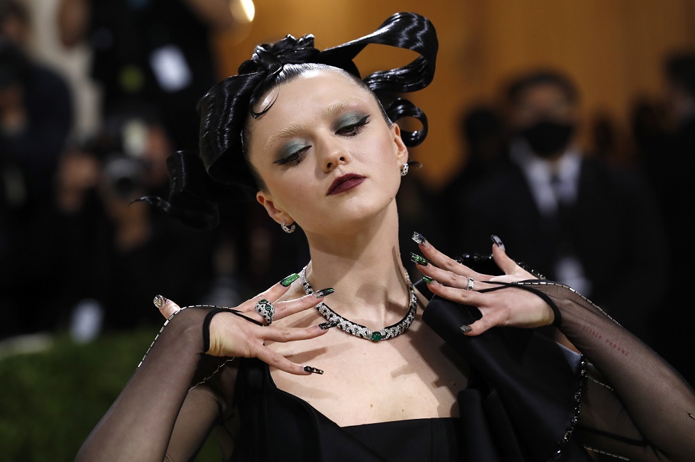 Maisie Williams arrives at the Metropolitan Museum of Art Costume Institute Gala in New York September 13, 2021. — Reuters pic