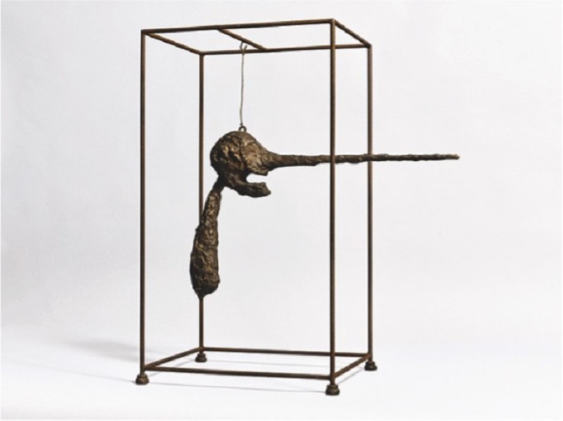 Alberto Giacometti, Le Nez. From the Macklowe Collection. u00e2u20acu201d Picture courtesy of Sothebyu00e2u20acu2122s