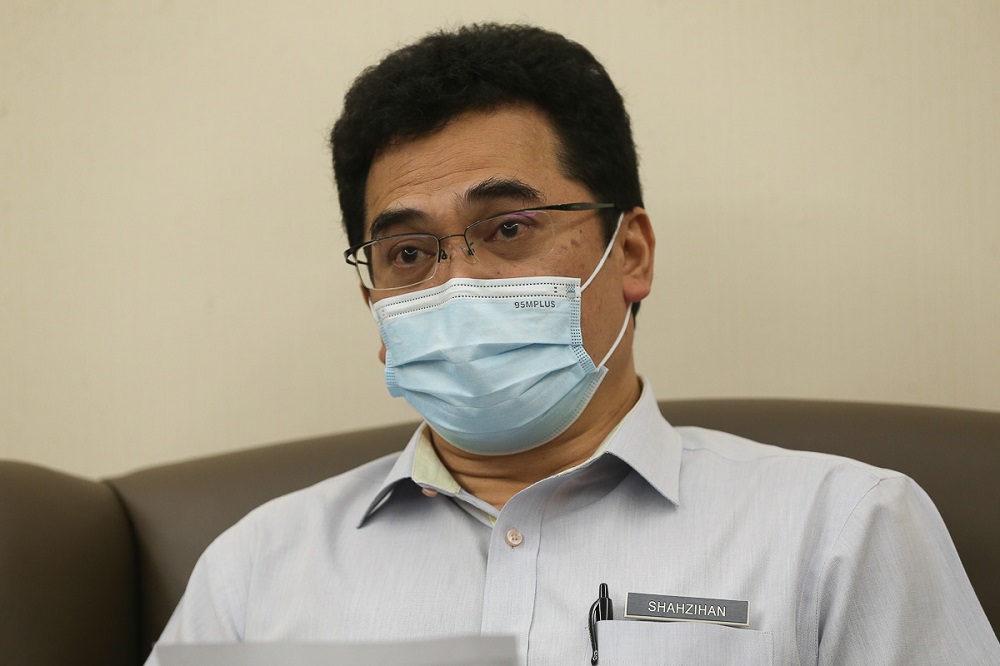 Jais director Datuk Mohd Shahzihan Ahmad speaks during a press conference at the Sultan Salahuddin Abdul Aziz Shah Mosque in Shah Alam September 22, 2021. u00e2u20acu201d Picture by Yusof Mat Isa