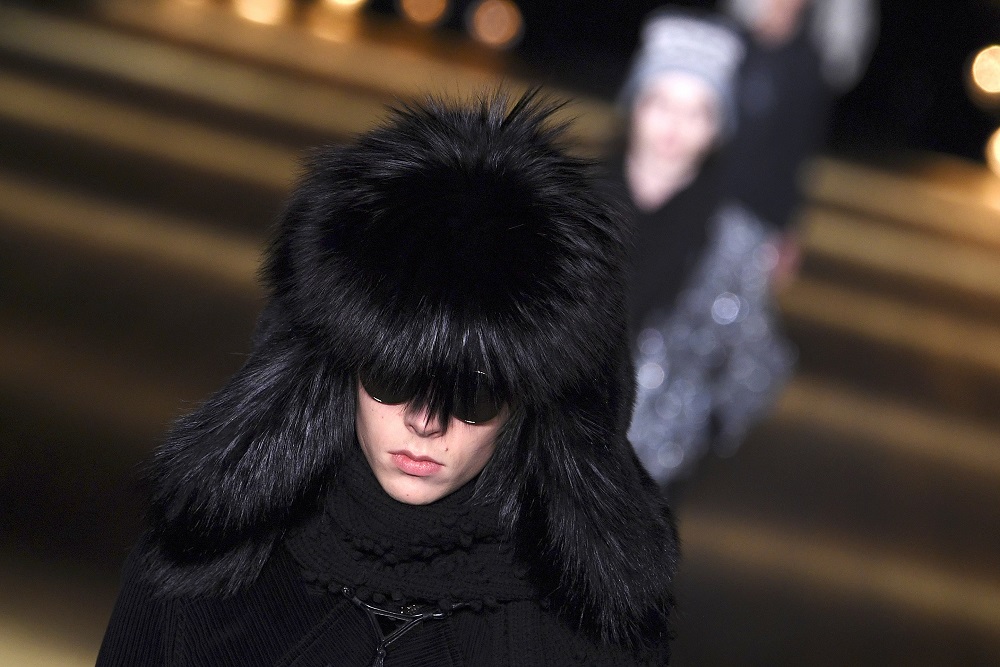 French high-end fashion brand Saint Laurent will stop using fur in its collections from next year, its parent company Kering said on September 24, 2021. u00e2u20acu201d AFP pic