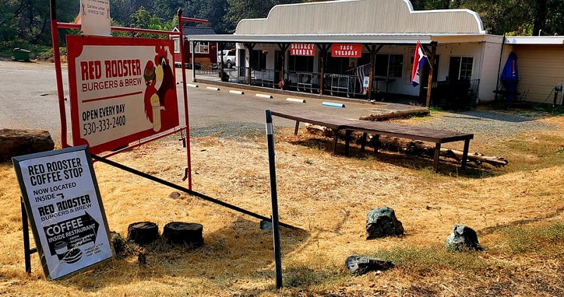 A California burger joint has made the decision to ban customers under the age of 18 from dining in unless accompanied by parents or guardians. u00e2u20acu201d Picture via Facebook/Red Rooster Burgers & Brew