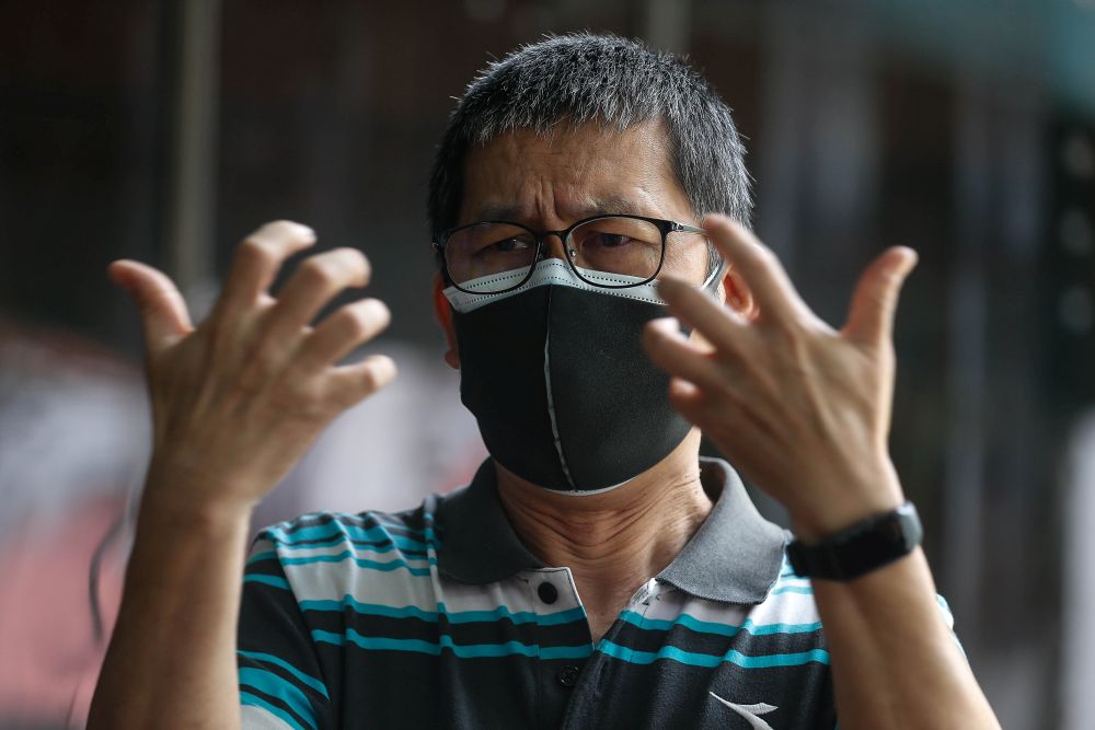 Abdul Azim Khor Abdullah of the Penang Deaf Association said NGOs of the disabled community are in serious financial trouble. u00e2u20acu201d Picture by Sayuti Zainudin