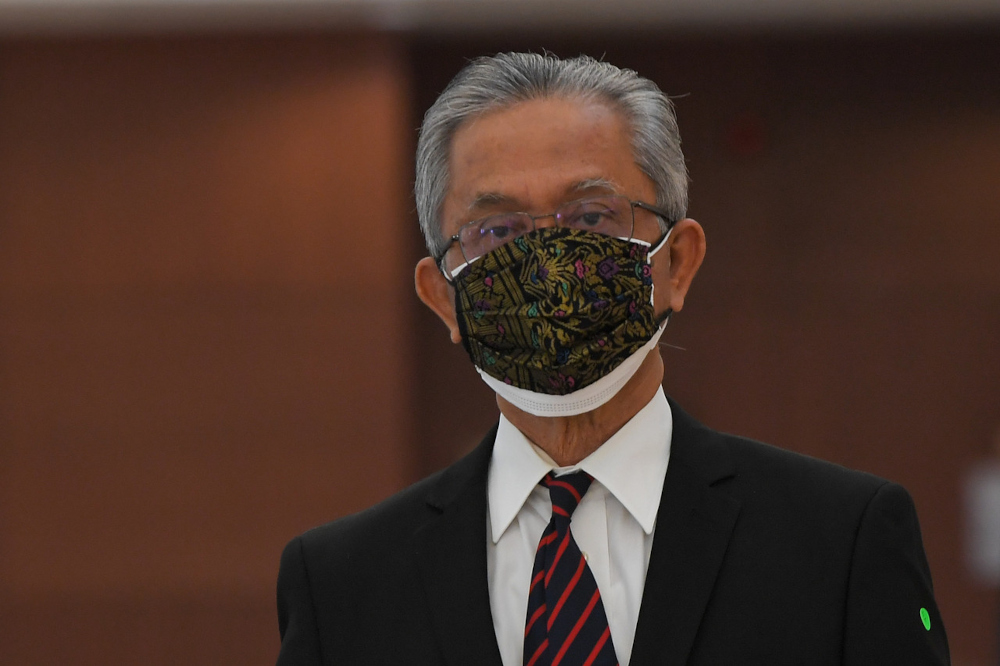 Deputy Foreign Minister Datuk Kamarudin Jaffar at Parliament in Kuala Lumpur, September 21, 2021. u00e2u20acu201d Bernama pic 