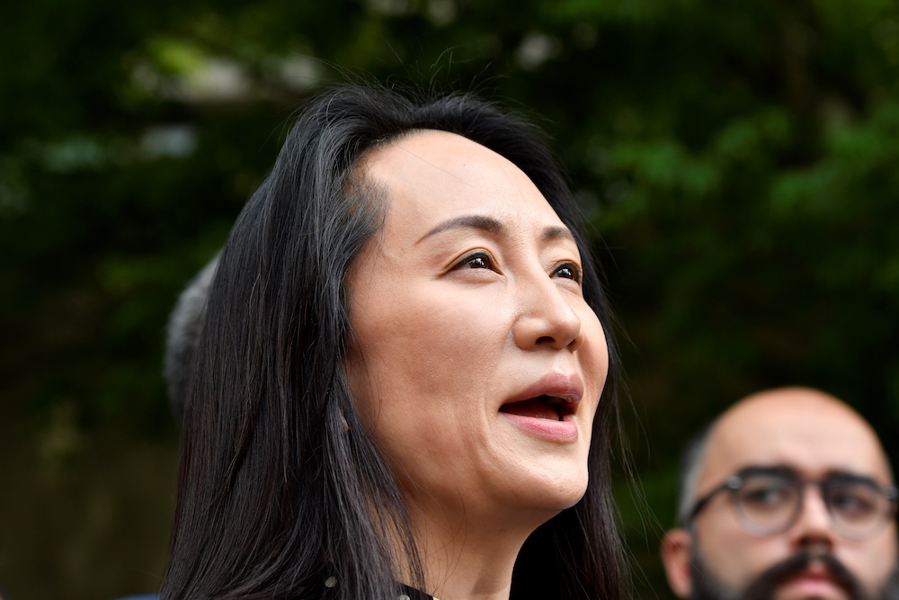 Huawei Technologies Chief Financial Officer Meng Wanzhou leaves court and the conclusion of a hearing in Vancouver, British Columbia, Canada September 24, 2021. u00e2u20acu201d Reuters picnn