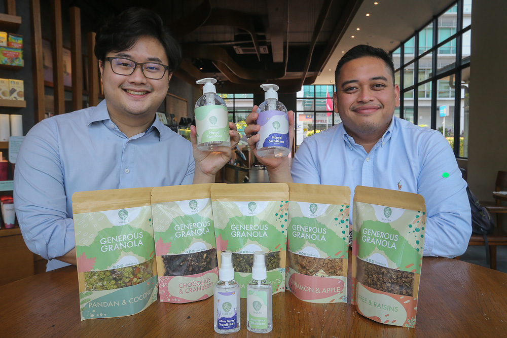 Even though Tumboh is like any other social enterprises in Malaysia, however, for Amir and Lam, they are focusing on the long run and sustainability as there are not many local social enterprises that excels in that sense. — Picture by Yusof Mat Isa
