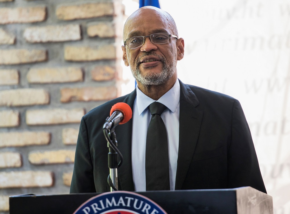 Haiti's Prime Minister Ariel Henry attends the signing ceremony of the u00e2u20acu02dcPolitical Agreement for a peaceful and effective governance of the interim periodu00e2u20acu2122 with the opposition, in Port-au-Prince, Haiti September 11, 2021. u00e2u20acu2022 Reuters pic