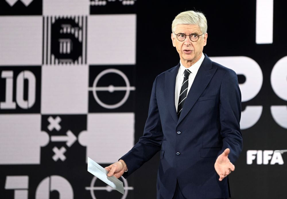 Arsene Wenger during the Best Fifa Football Awards in Zurich December 17, 2020. u00e2u20acu201d Reuters pic