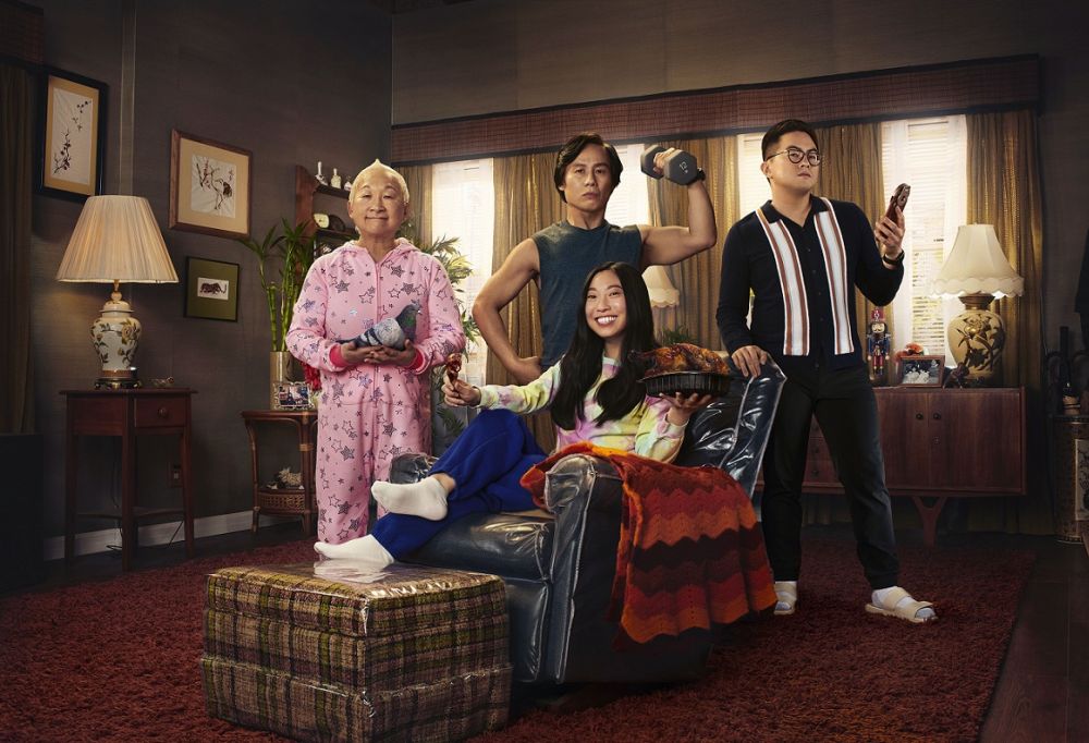 ‘Awkwafina Is Nora From Queens’ is a family sitcom about a young woman who lives at home in Queens with her dad and grandmother. — Picture courtesy of Comedy Central 