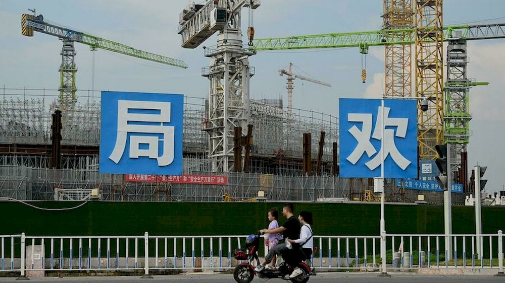A lack of cash means Evergrande is unable to complete a number of construction projects across China, leaving investors out of pocket. u00e2u20acu201d AFP pic