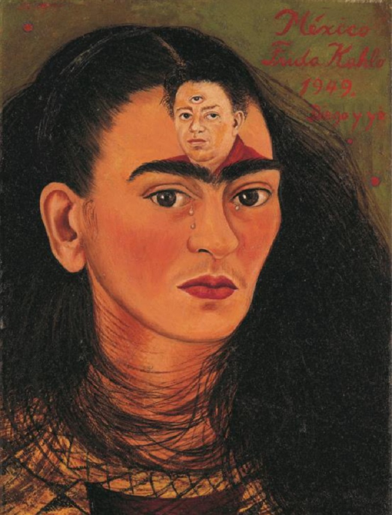 The last 'bust' self-portrait of Frida Kahlo will come to auction in mid-November at Sotheby's. u00e2u20acu2022 Picture courtesy of Sothebyu00e2u20acu2122s