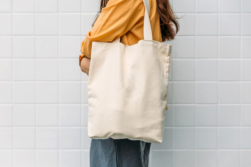 According to one study, you would have to use a tote bag every day for 54 years to offset the global impact of its production. u00e2u20acu201d Getty Images pic via ETX Studio