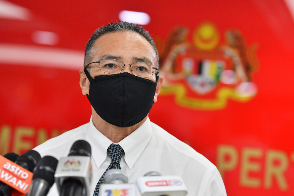 Senior Defence Minister Datuk Seri Hishammuddin Hussein at a press conference at Wisma Pertahanan in Kuala Lumpur, September 2, 2021. u00e2u20acu201d Bernama picn