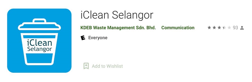 Download iClean Selangor on Android or iOS. ― Picture via wiser.my