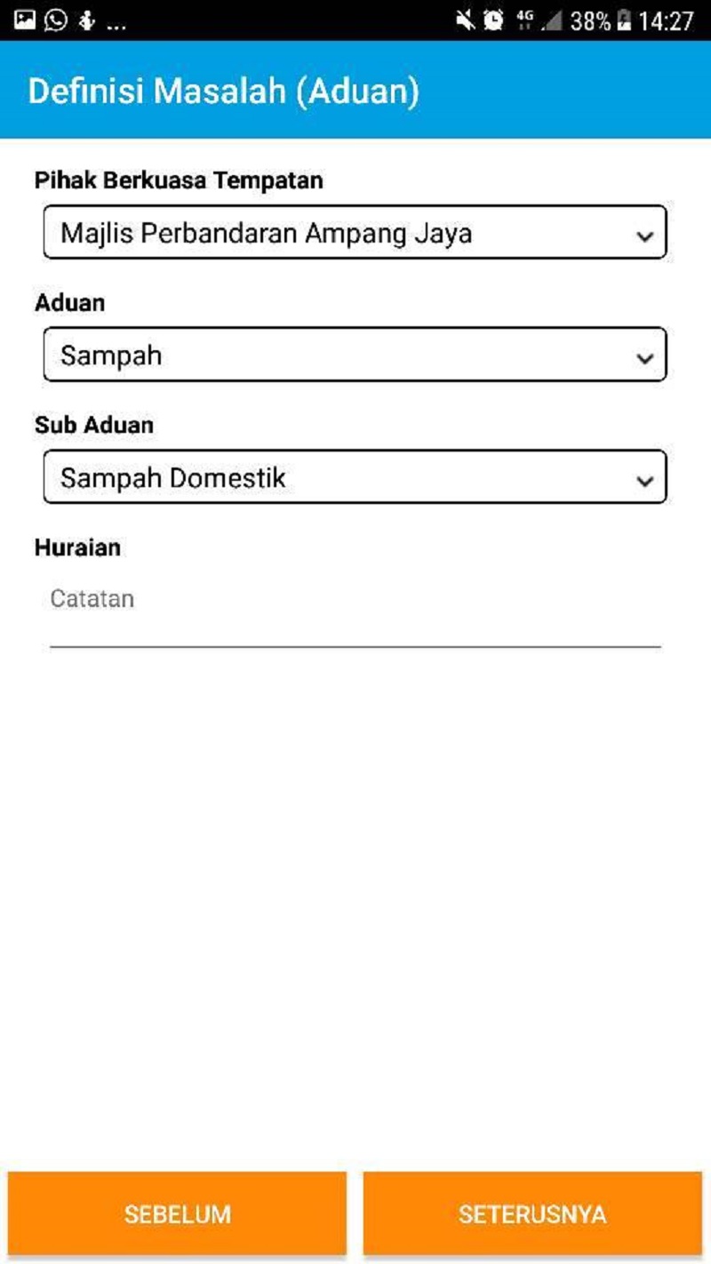 Create an account and choose your Local Authority. Then, write a report. ― Picture via wiser.my