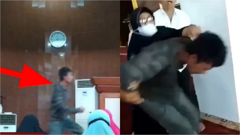 Mothers intervened to prevent an assailant from attacking their speaker. u00e2u20acu2022 Picture via Instagram/Jadetabek.info 