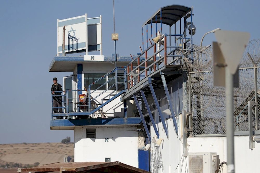 The six Palestinians dug a tunnel under a sink in their cell to escape. All have now been recaptured. u00e2u20acu201d AFP file pic