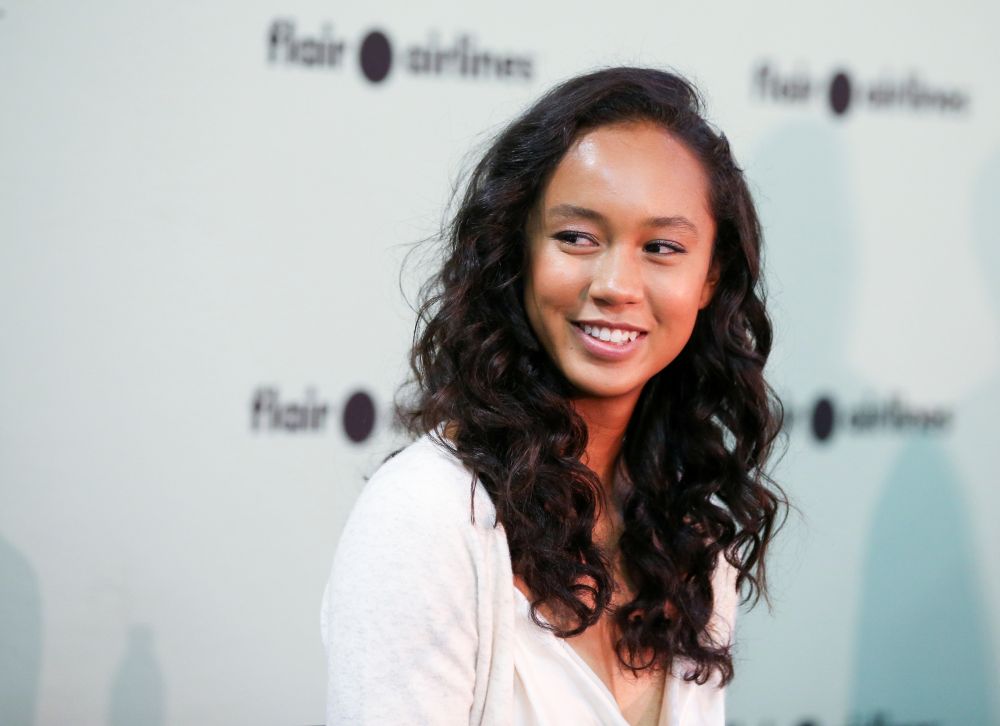 Canadian tennis player Leylah Fernandez speaks after the US Open tournament during a news conference in Montreal September 14, 2021. u00e2u20acu201d Reuters