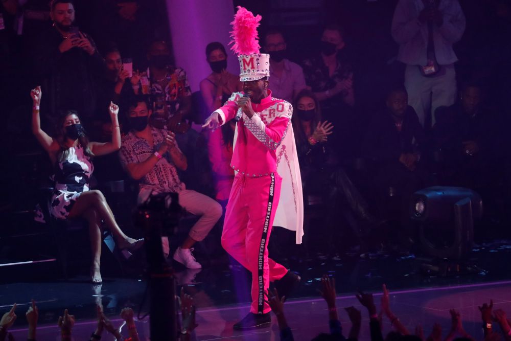 Lil Nas X performs at the MTV Video Music Awards at the Barclays Centre in New York September 12, 2021. u00e2u20acu201d Reuters pic