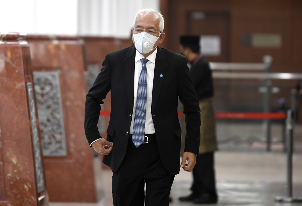 Rural Development Minister Datuk Seri Mahdzir Khalid at Parliament, Kuala Lumpur, September 14, 2021. u00e2u20acu201d Bernama pic 