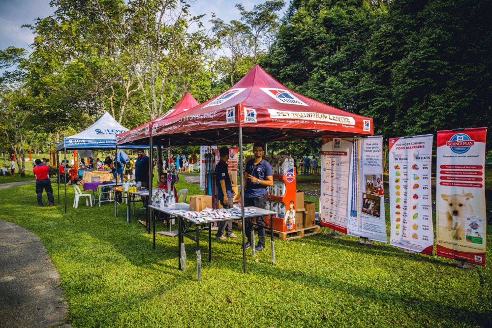 Prior to the enforcement of the movement control order, KL Pooch Resort and Rescue used to hold fund-raising events. — Picture via Facebook