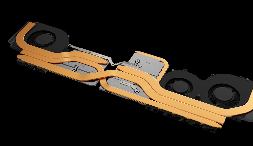 Creator Z16 is equipped with high-tech computing components, including the world’s thinnest 0.1mm sharp-edge fan blades. ― Picture courtesy of MSI