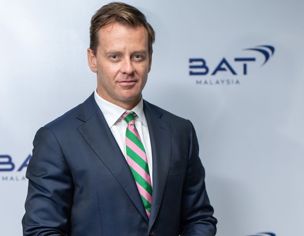 Nicholas Booth, legal and external affairs director at British American Tobacco Malaysia Berhad. u00e2u20acu201d Picture courtesy of BAT Malaysia