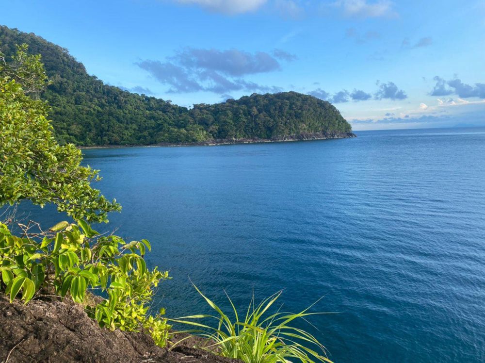 A general view of Pulau Tenggol September 23, 2021. u00e2u20acu201d Picture via Facebook