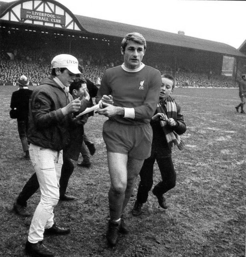 Roger Hunt, who played in the 1966 World Cup final against West Germany, which England won 4-2, scored an unrivalled 244 league goals for the Reds. u00e2u20acu201d Picture from Twitter/Ian Rush MBE