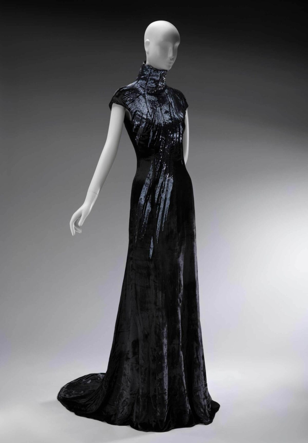 u00e2u20acu02dcThe Salem Witch Trials: Reckoning and Reclaimingu00e2u20acu2122 exhibit contains outfits from Alexander McQueenu00e2u20acu2122s Fall/Winter 2017 collection. u00e2u20acu201d Picture courtesy of the Peabody Essex Museum