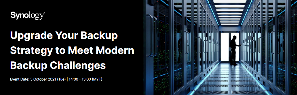 Synology helps to upgrade your backup strategy to meet modern backup challenges. ― Picture courtesy of Synology